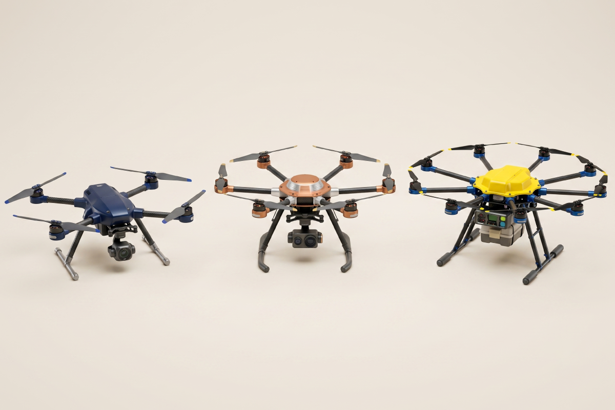 Multirotor Designs Multirotor Designs by Rotor Count